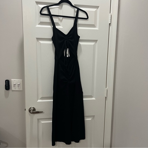 NWT Lucy Paris Black Cutout Dress - Picture 2 of 5